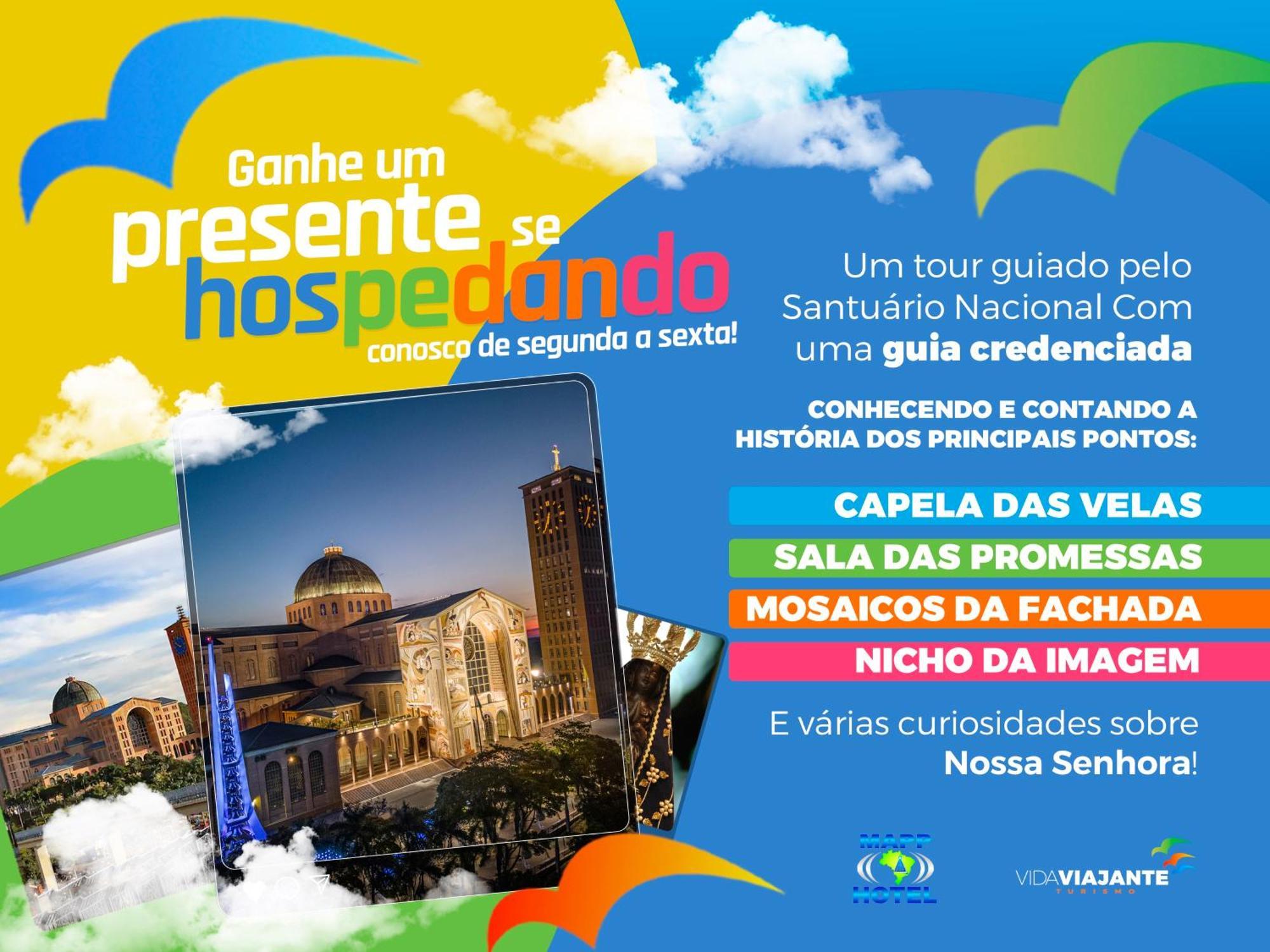 Mapp Hotel Aparecida-Sp المظهر الخارجي الصورة